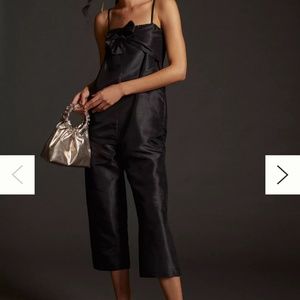 NWT ANTHROPOLOGY Hutch Bow Front Jumpsuit